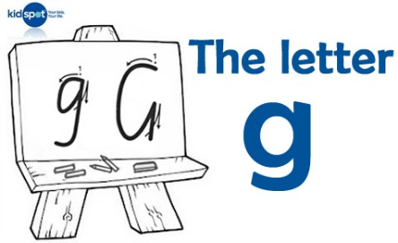 How to write: The letter g